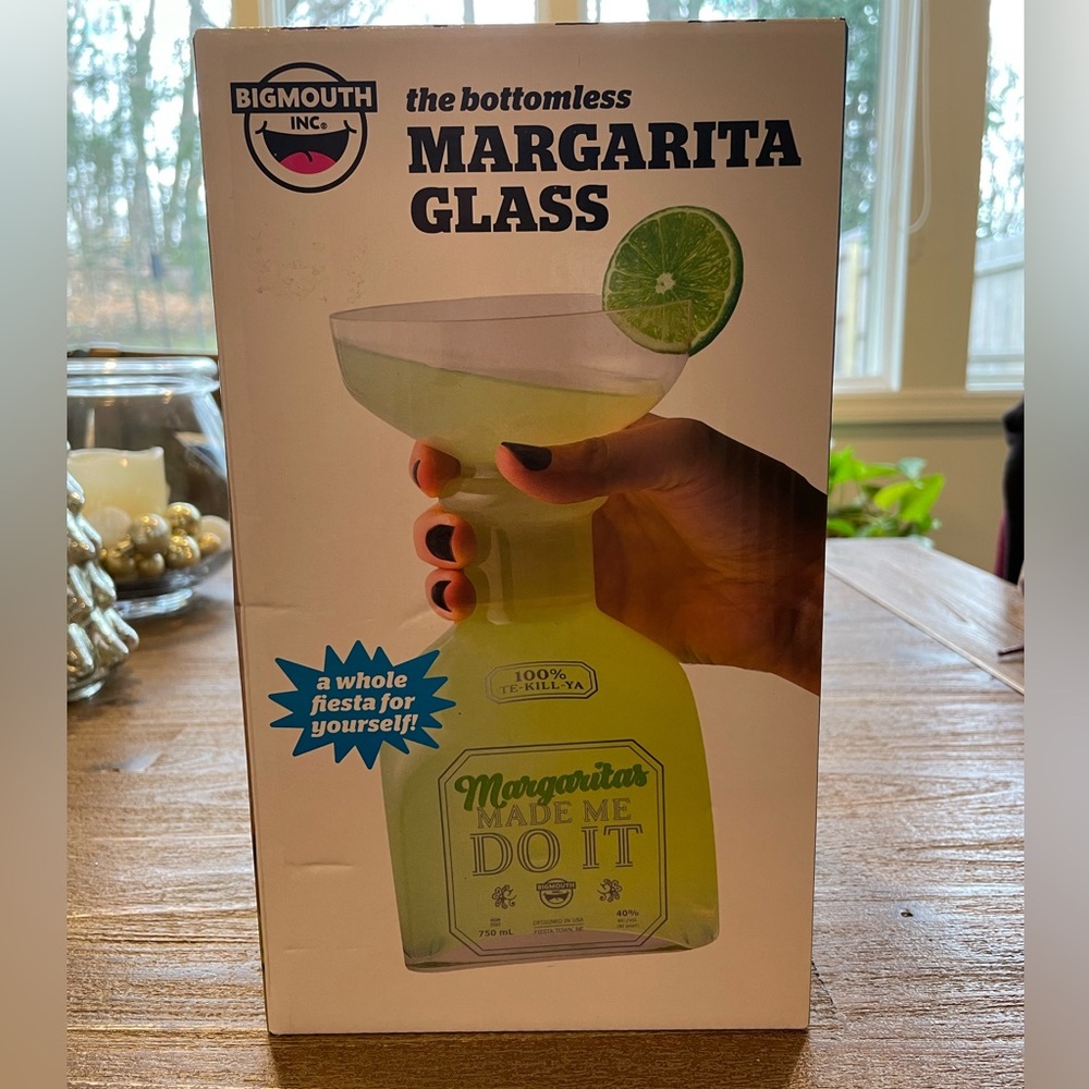 Margarita Made Me Do It glass